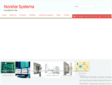 Tablet Screenshot of norstarsystems.com